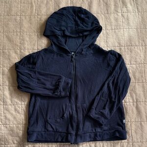 Kyle baby Bamboo Jersey Hooded Zip Up Jacket